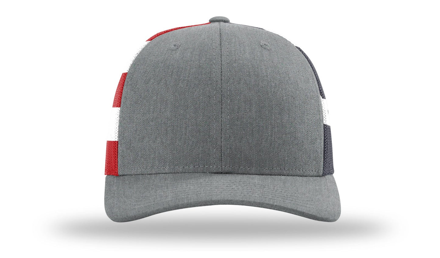 Gulf of America Richardson 112 Trucker Leather Patch Hat