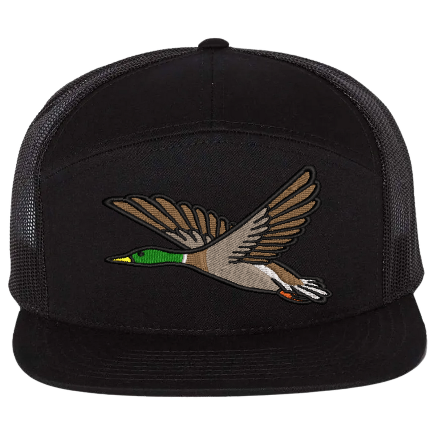Mallard Duck Embroidered Richardson 168 Trucker Cap Outdoor Wildlife Hat