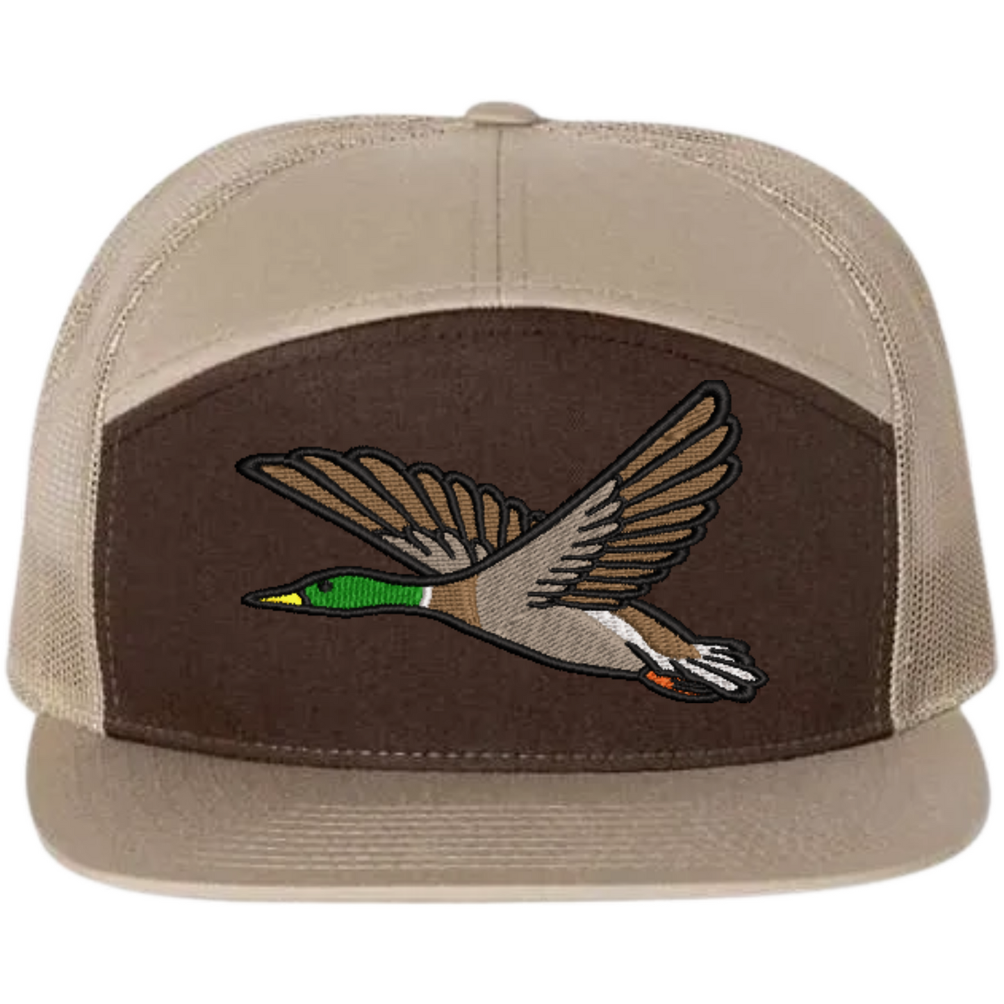 Mallard Duck Embroidered Richardson 168 Trucker Cap Outdoor Wildlife Hat