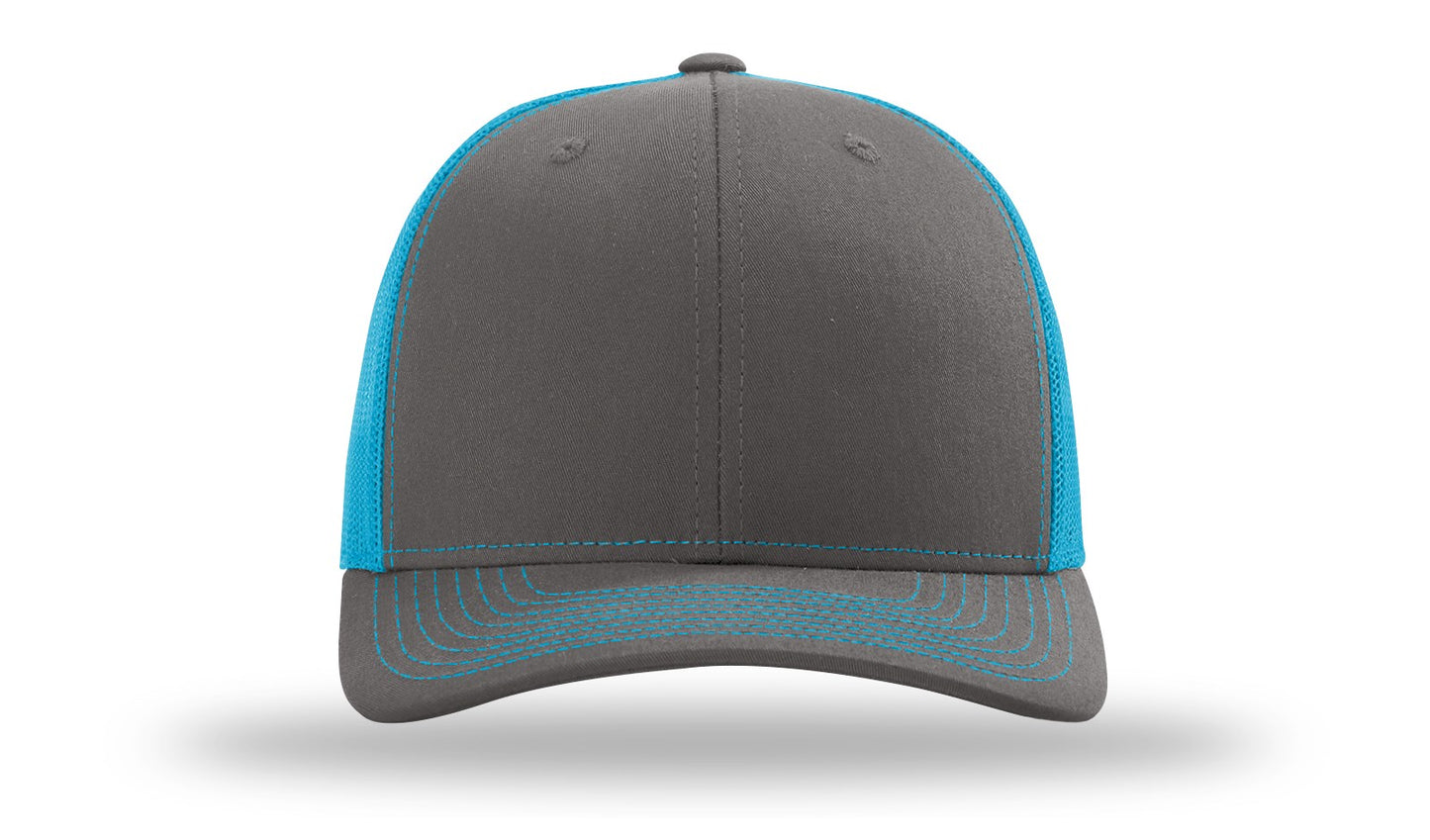 Gulf of America Richardson 112 Trucker Leather Patch Hat