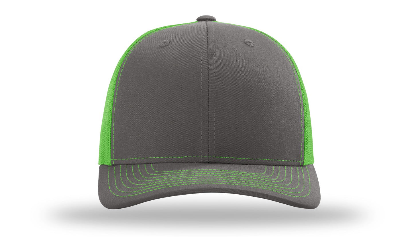 Gulf of America Richardson 112 Trucker Leather Patch Hat