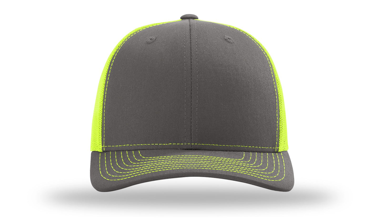 Gulf of America Richardson 112 Trucker Leather Patch Hat
