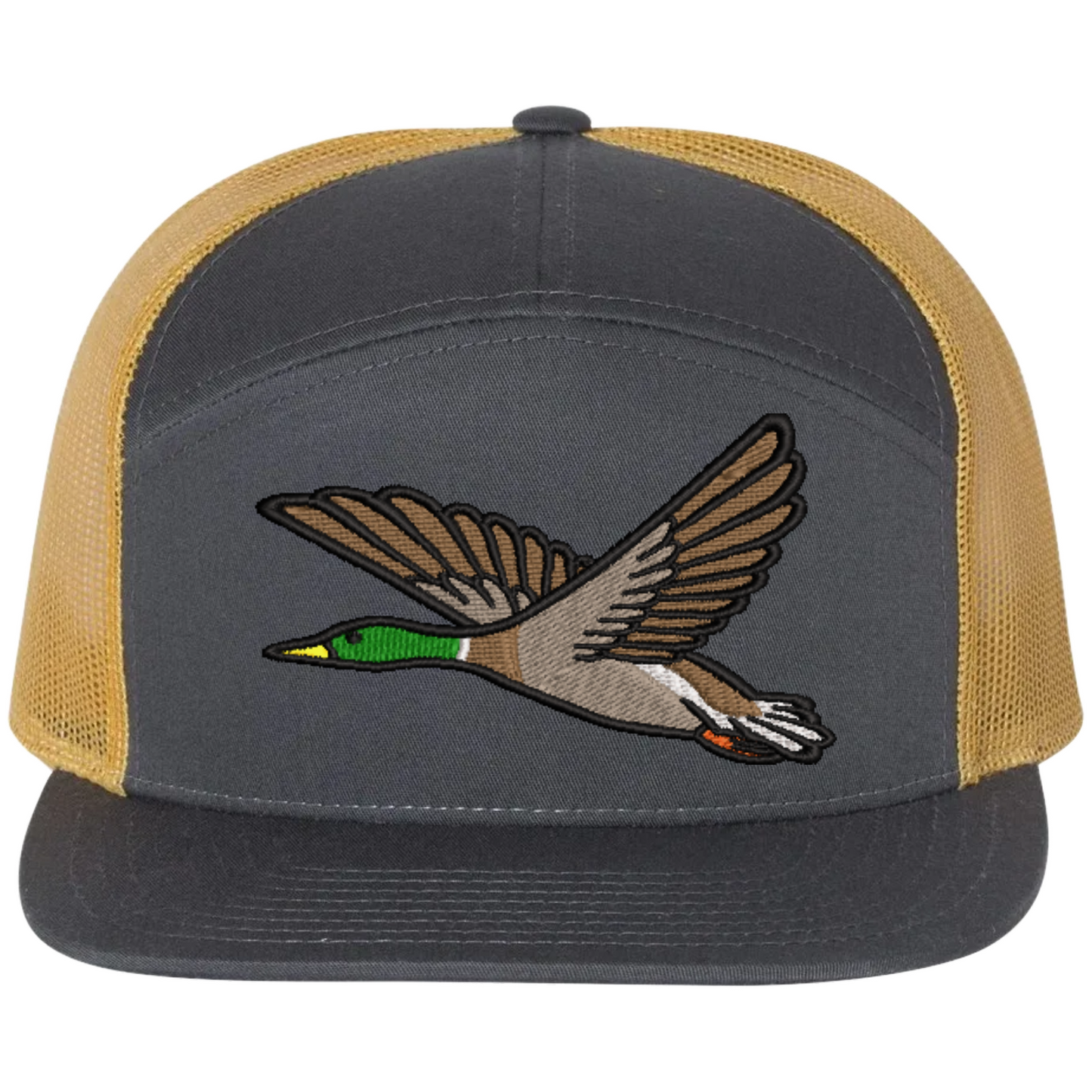 Mallard Duck Embroidered Richardson 168 Trucker Cap Outdoor Wildlife Hat
