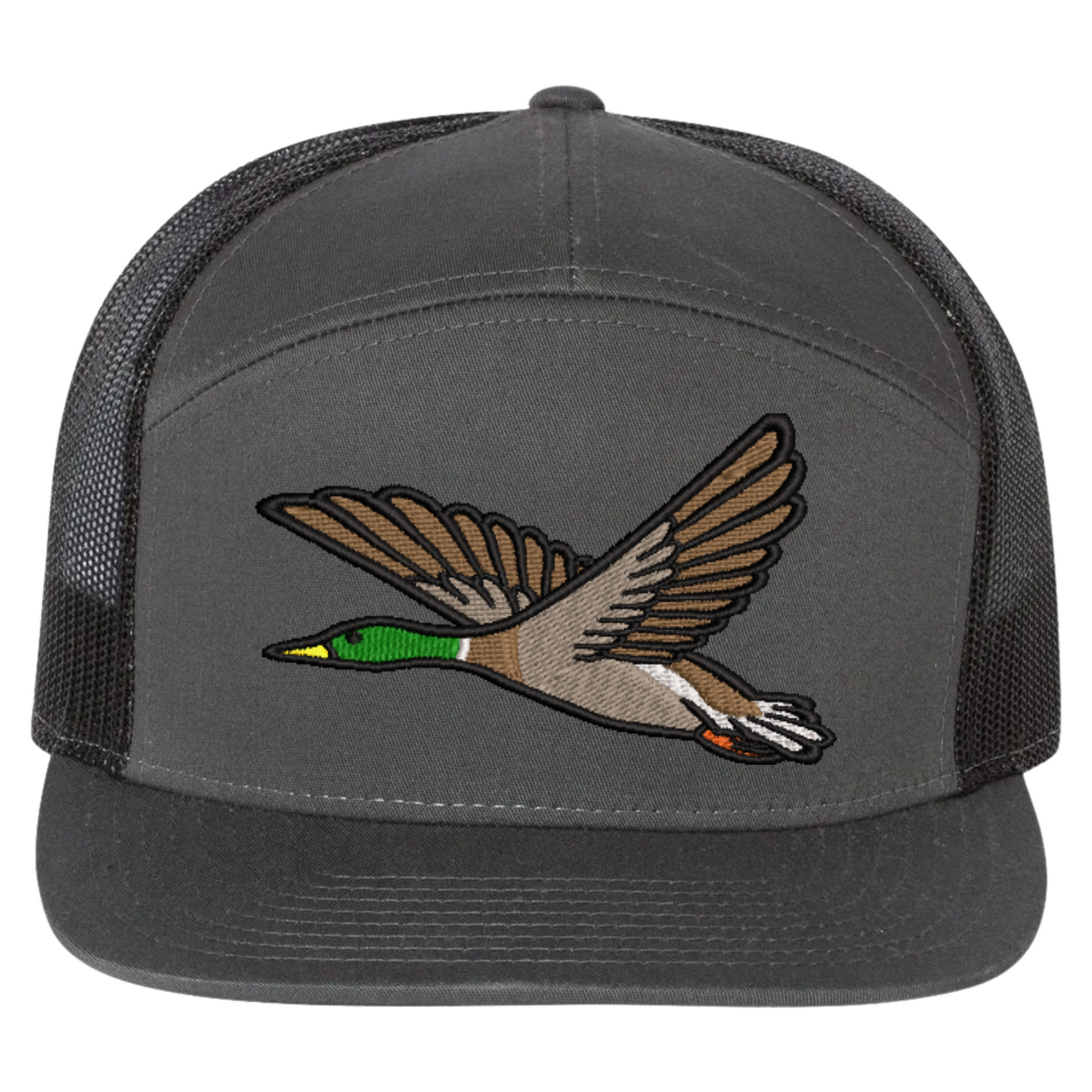 Mallard Duck Embroidered Richardson 168 Trucker Cap Outdoor Wildlife Hat