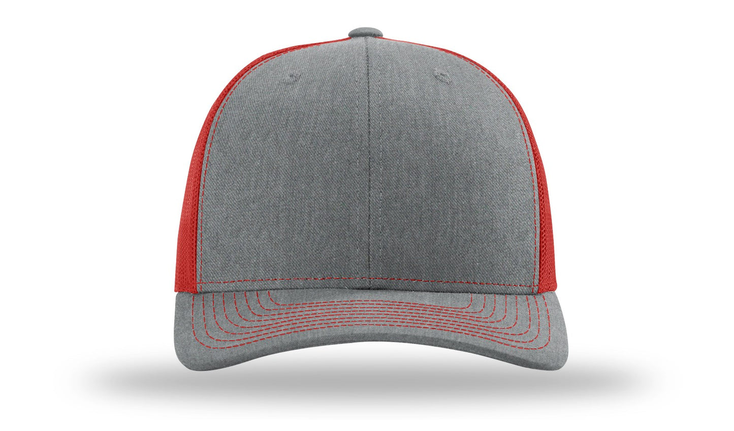 Gulf of America Richardson 112 Trucker Leather Patch Hat