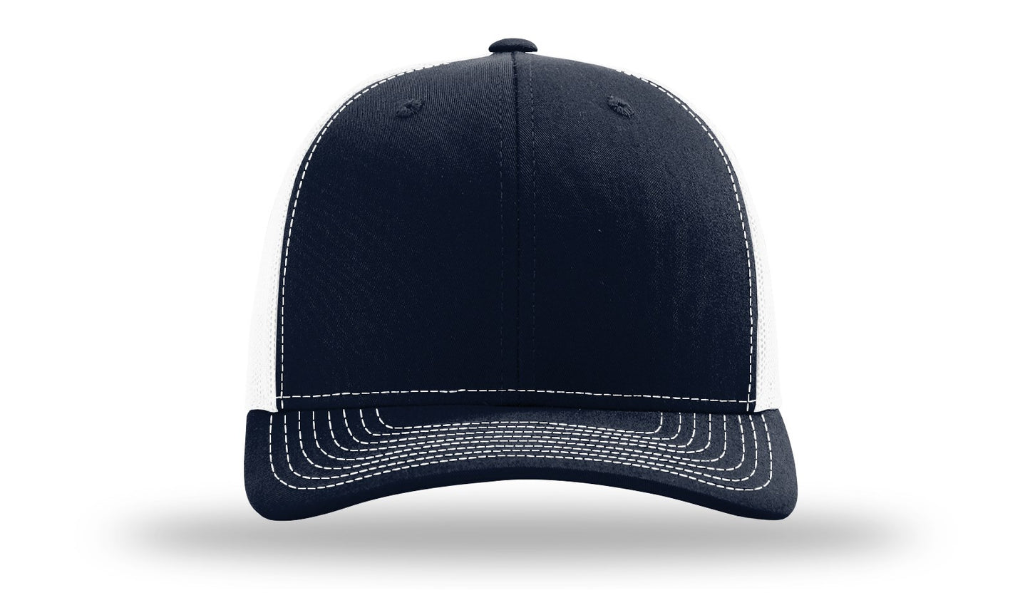 Gulf of America Richardson 112 Trucker Leather Patch Hat
