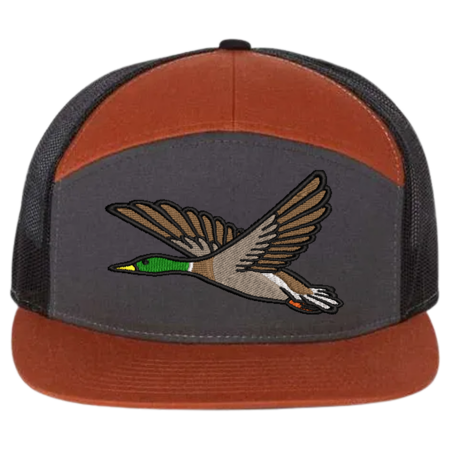 Mallard Duck Embroidered Richardson 168 Trucker Cap Outdoor Wildlife Hat