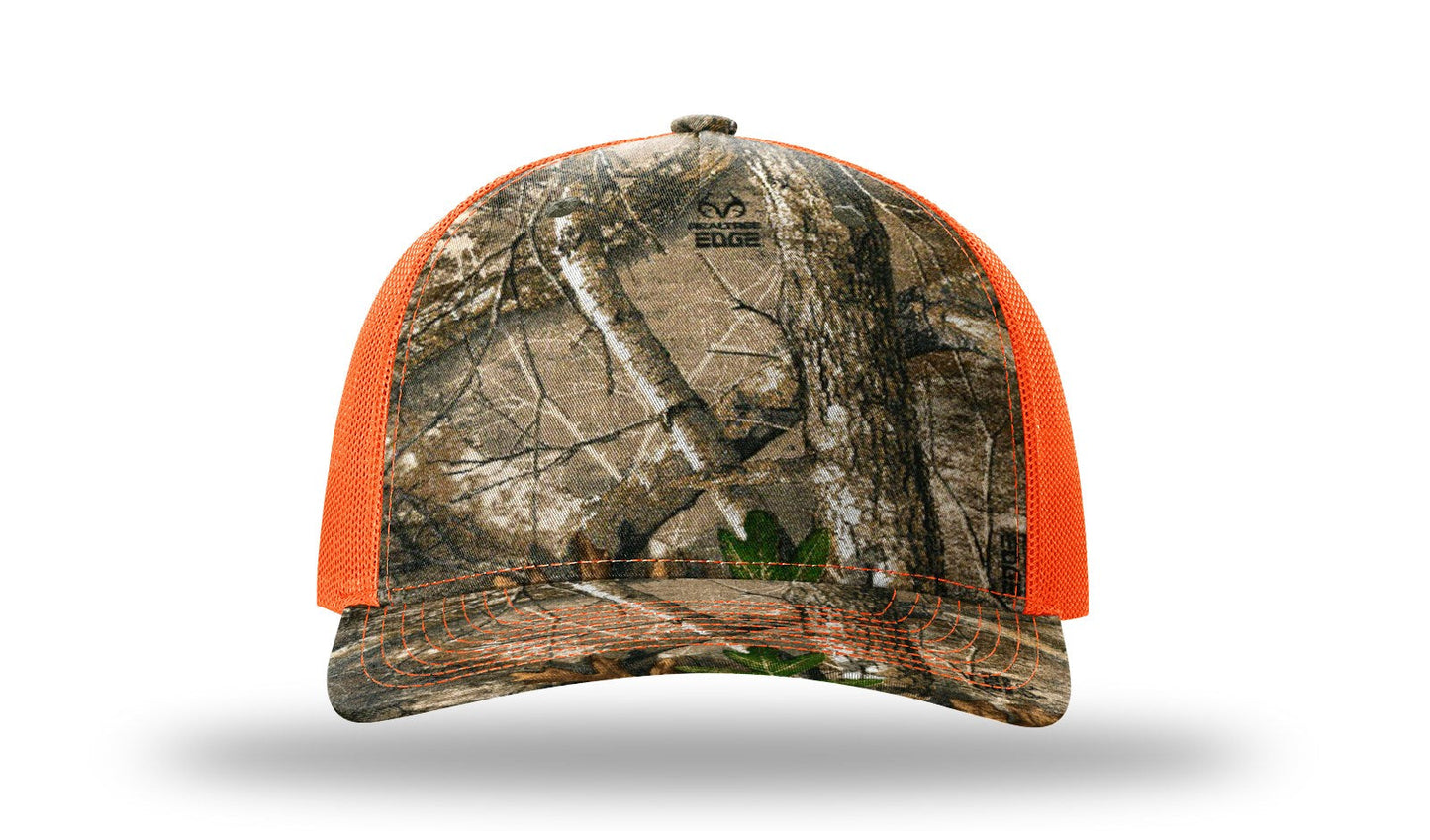 Truckers Leather Patch Richardson 112 Trucker Hat