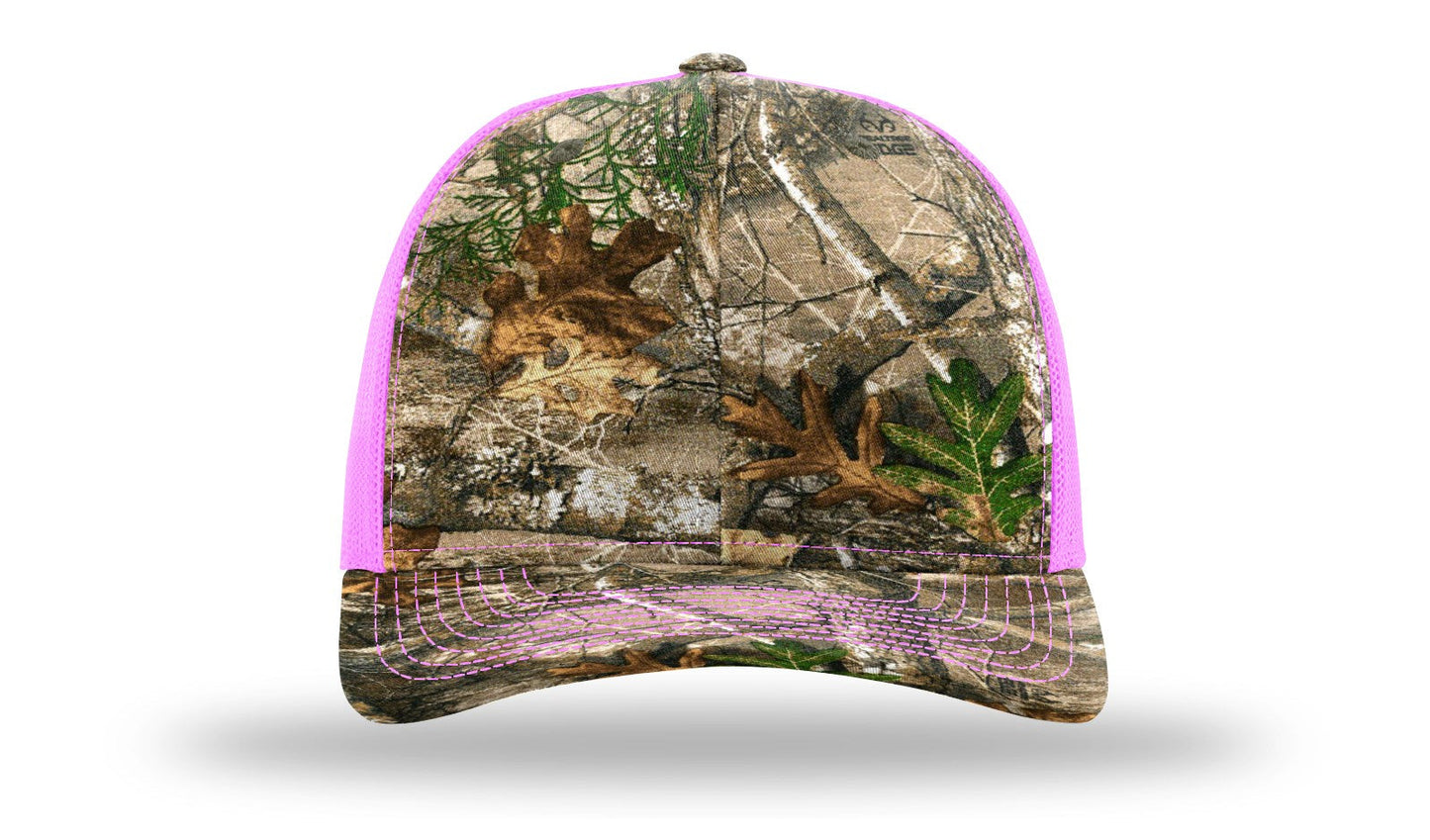 Truckers Leather Patch Richardson 112 Trucker Hat