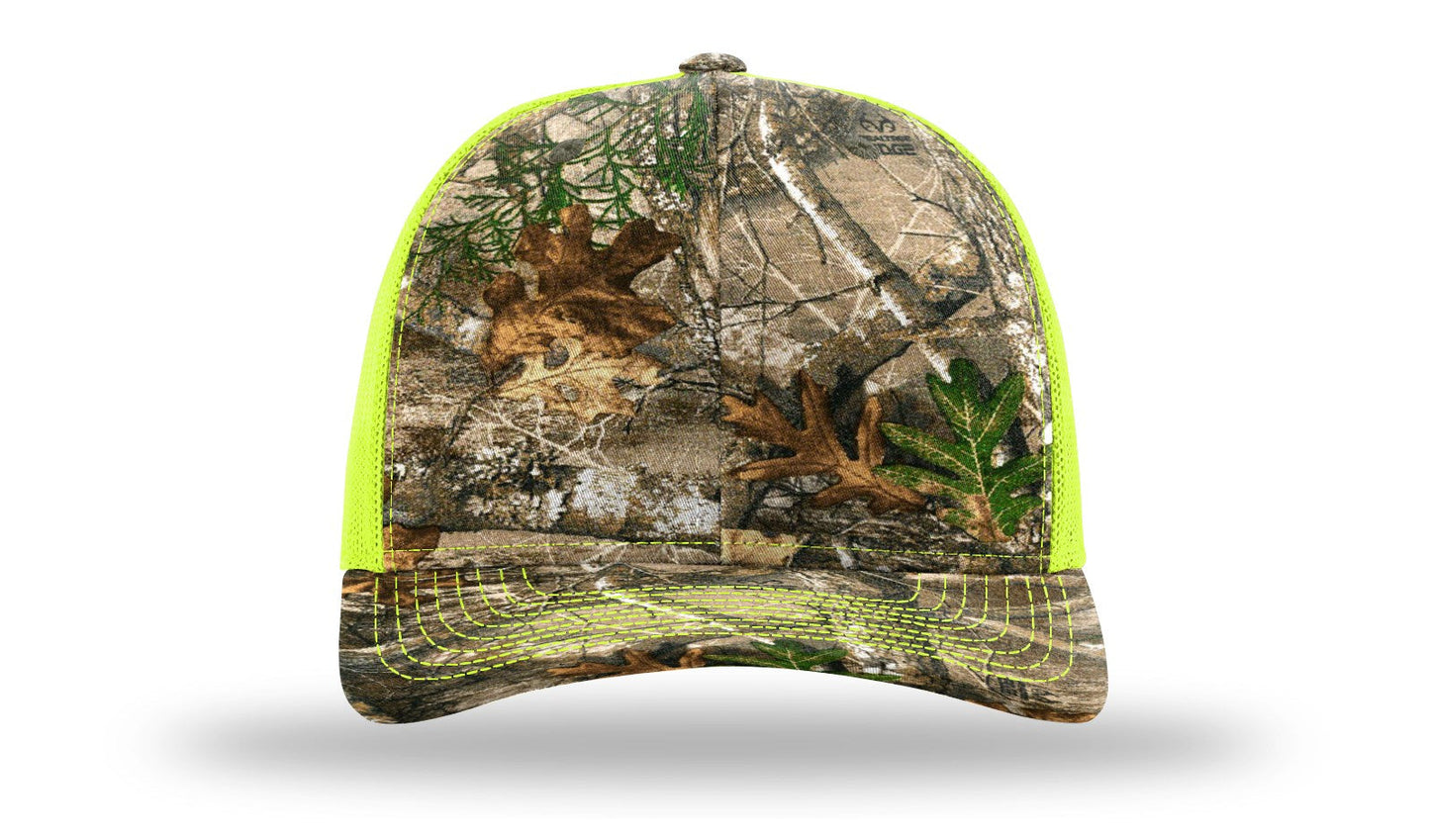 Truckers Leather Patch Richardson 112 Trucker Hat