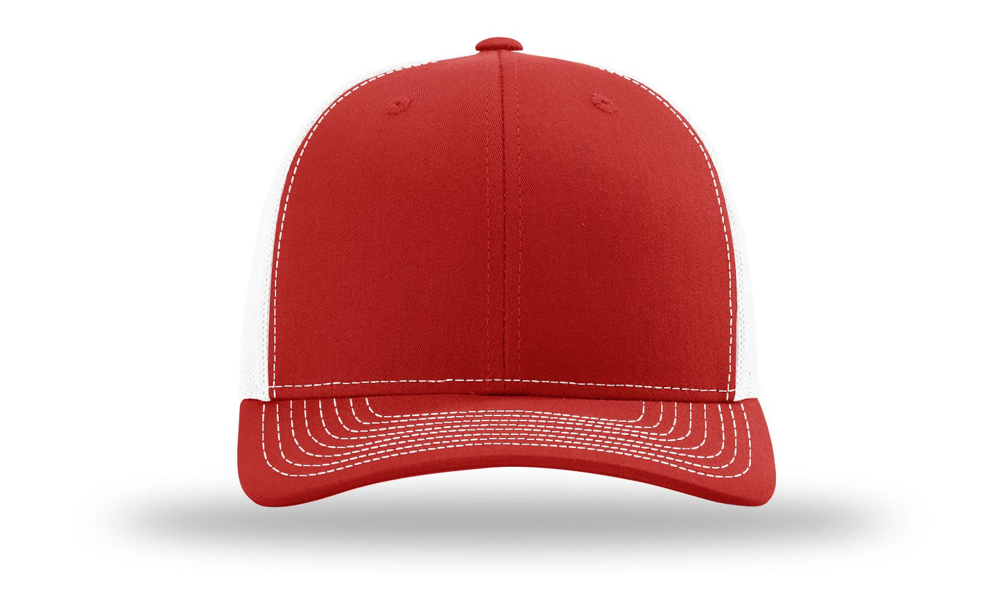 Gulf of America Richardson 112 Trucker Leather Patch Hat