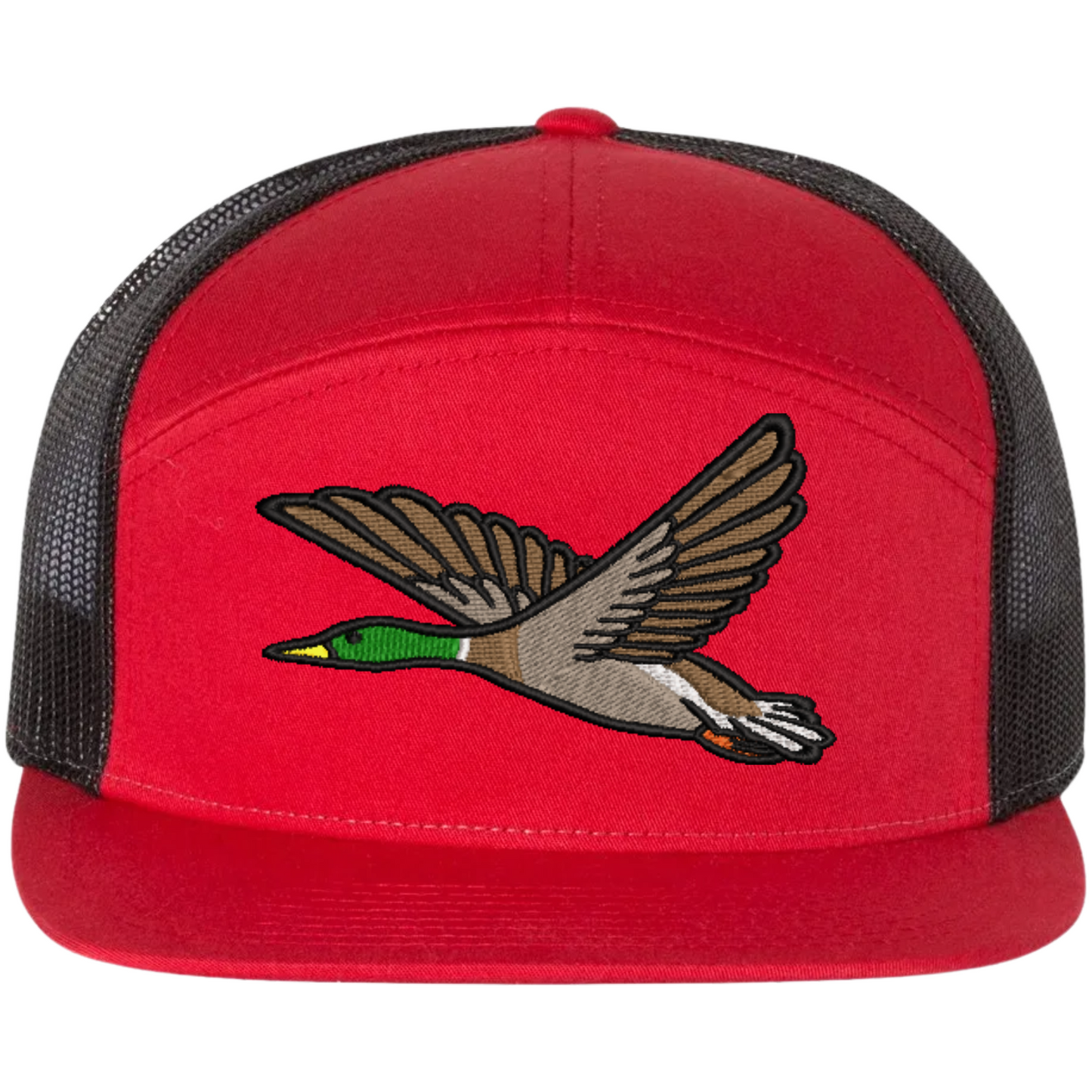 Mallard Duck Embroidered Richardson 168 Trucker Cap Outdoor Wildlife Hat