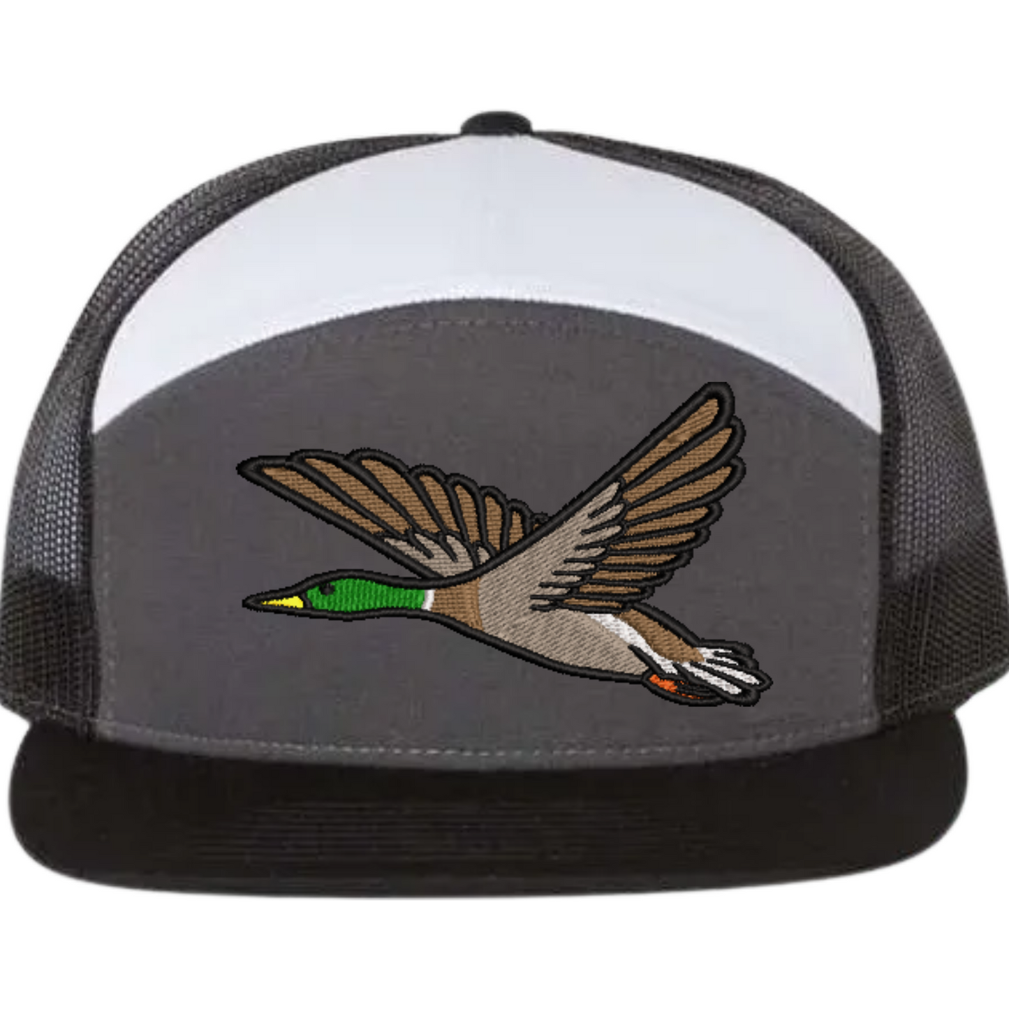 Mallard Duck Embroidered Richardson 168 Trucker Cap Outdoor Wildlife Hat