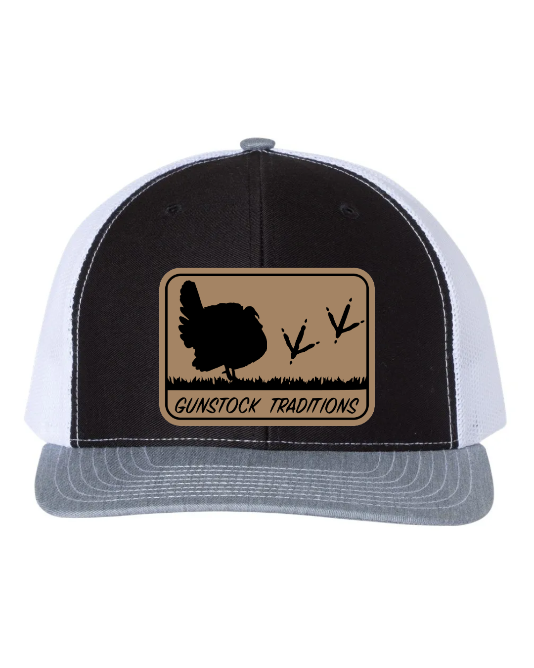 Struttin Leather Patch Richardson 112 Trucker Hat