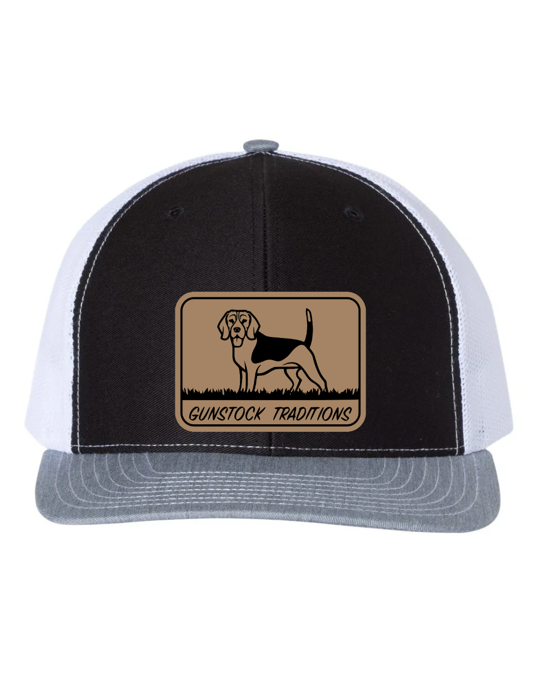 GST Beagle Leather Patch Richardson 112 Trucker Hat