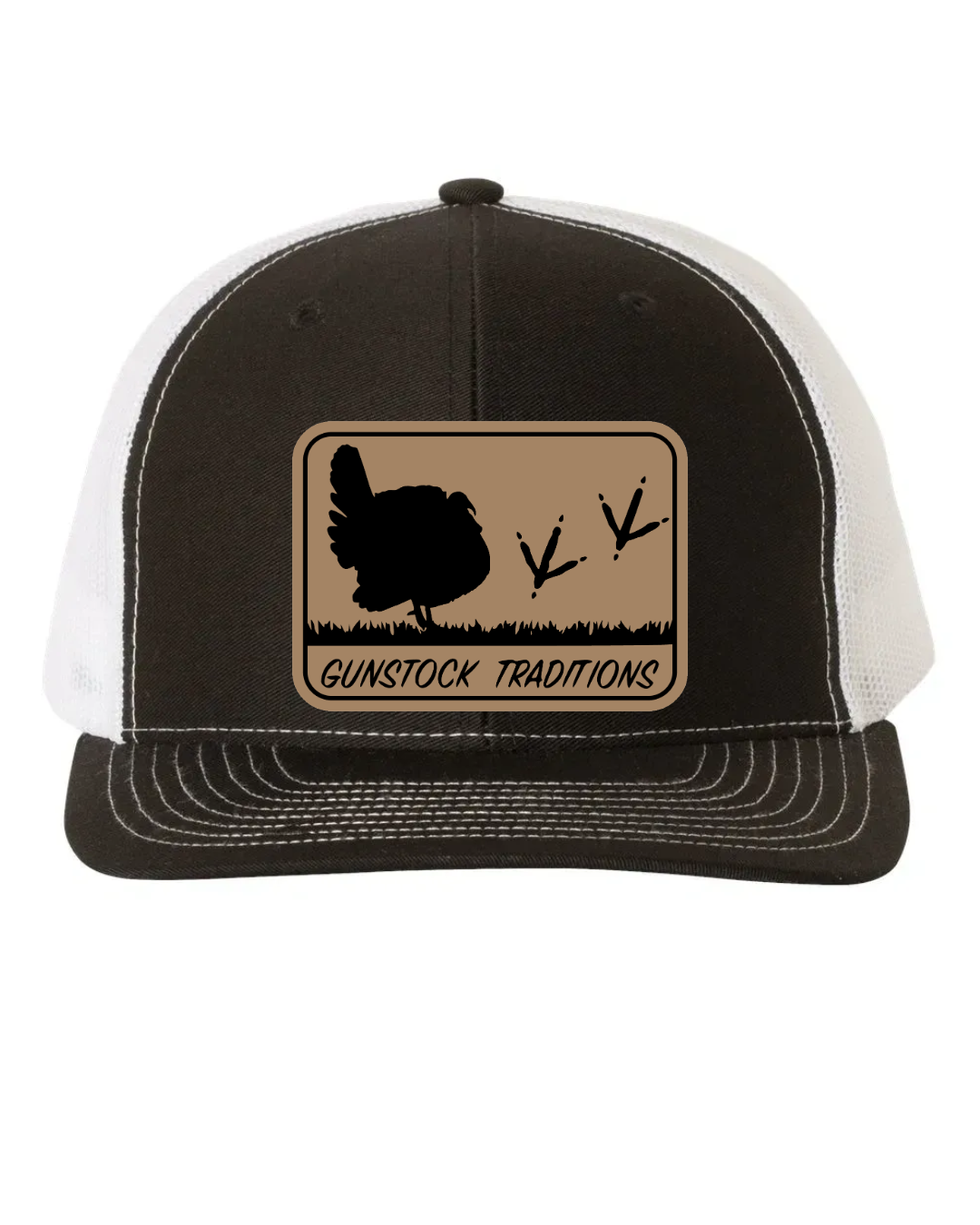 Struttin Leather Patch Richardson 112 Trucker Hat