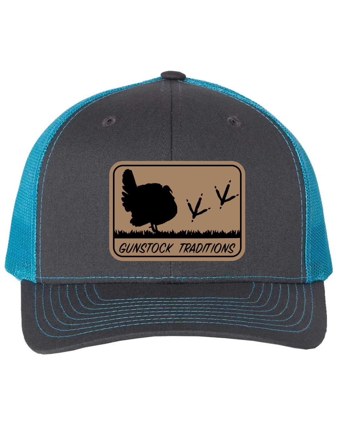 Struttin Leather Patch Richardson 112 Trucker Hat