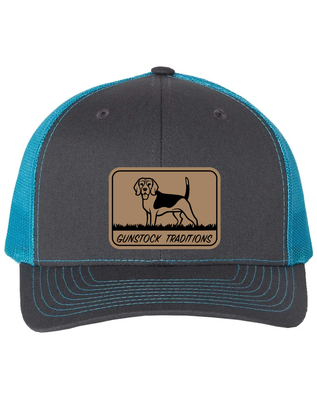 GST Beagle Leather Patch Richardson 112 Trucker Hat