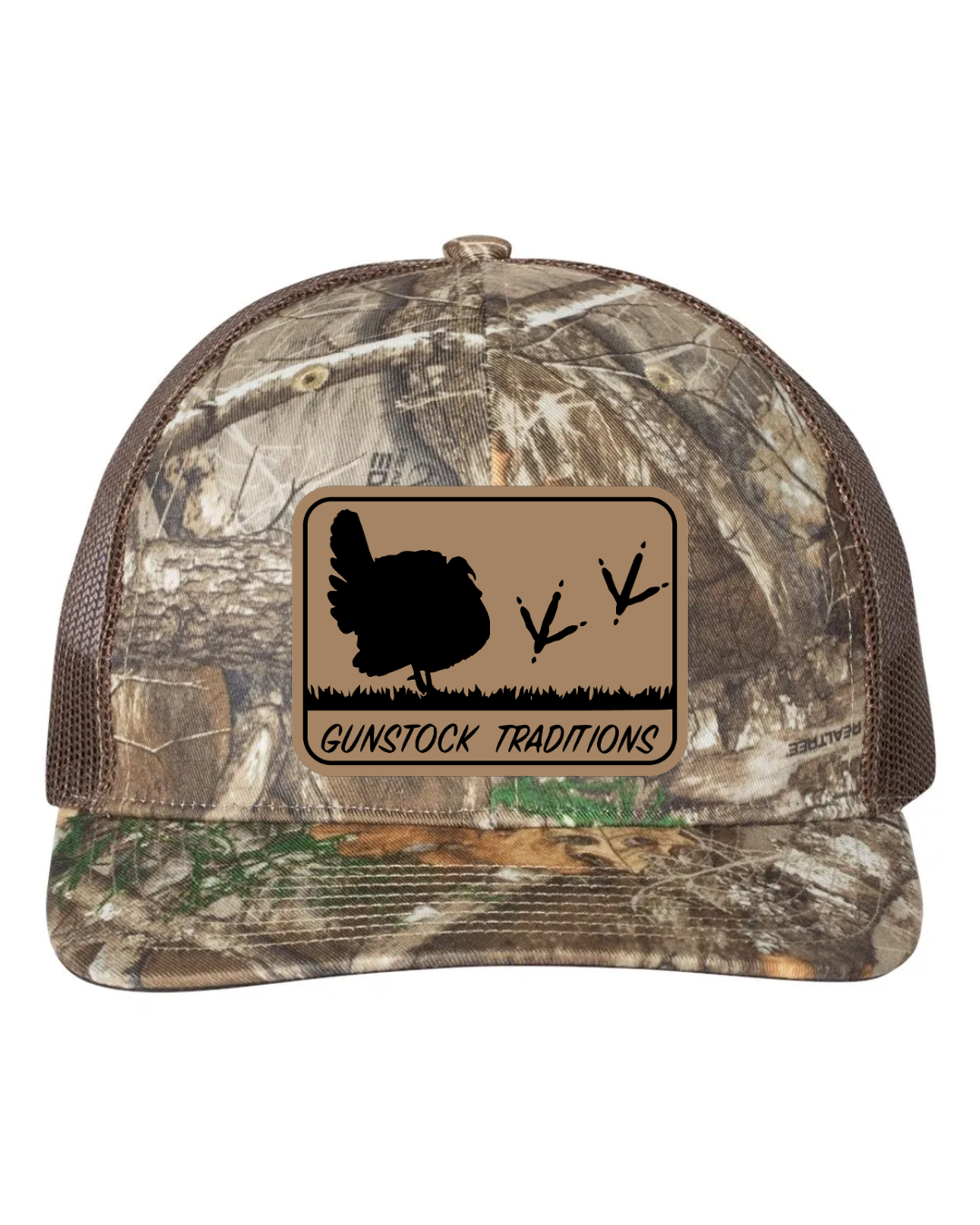 Struttin Leather Patch Richardson 112 Trucker Hat