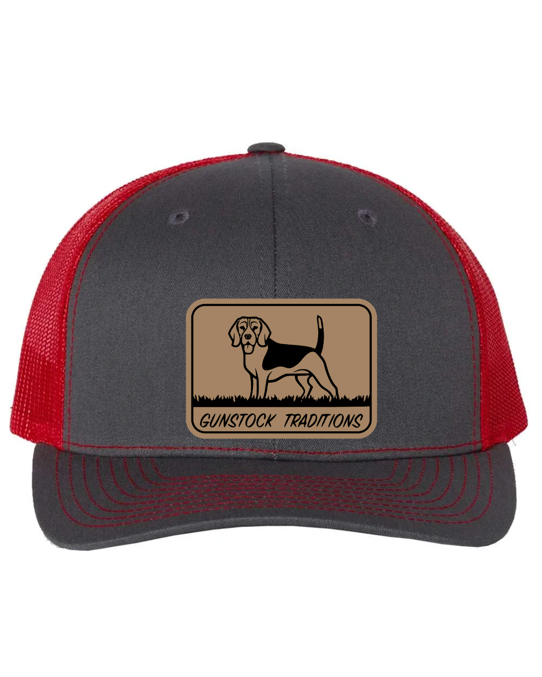 GST Beagle Leather Patch Richardson 112 Trucker Hat