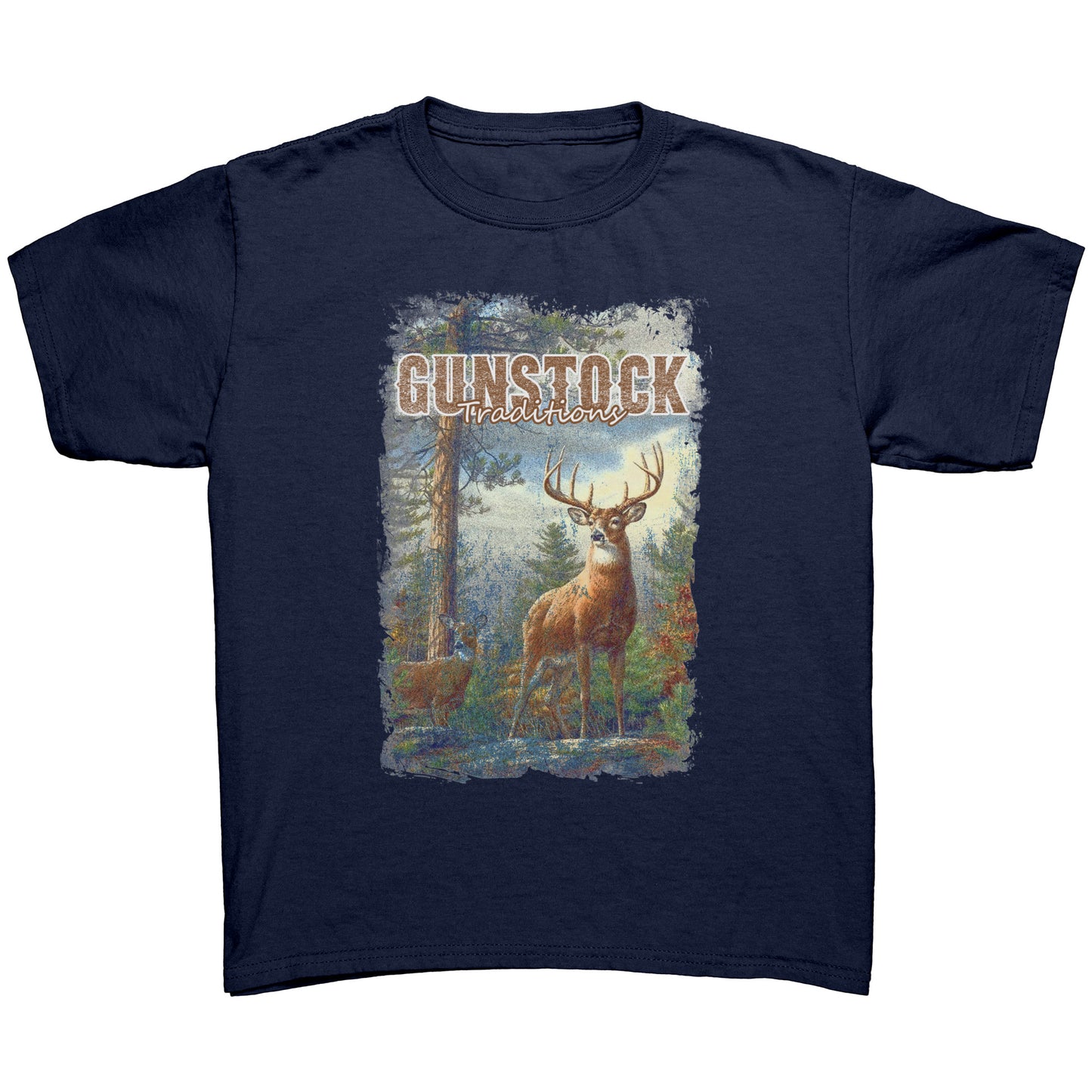 GST Deer Youth Logo Tee
