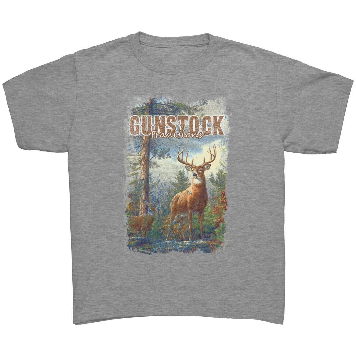 GST Deer Youth Logo Tee