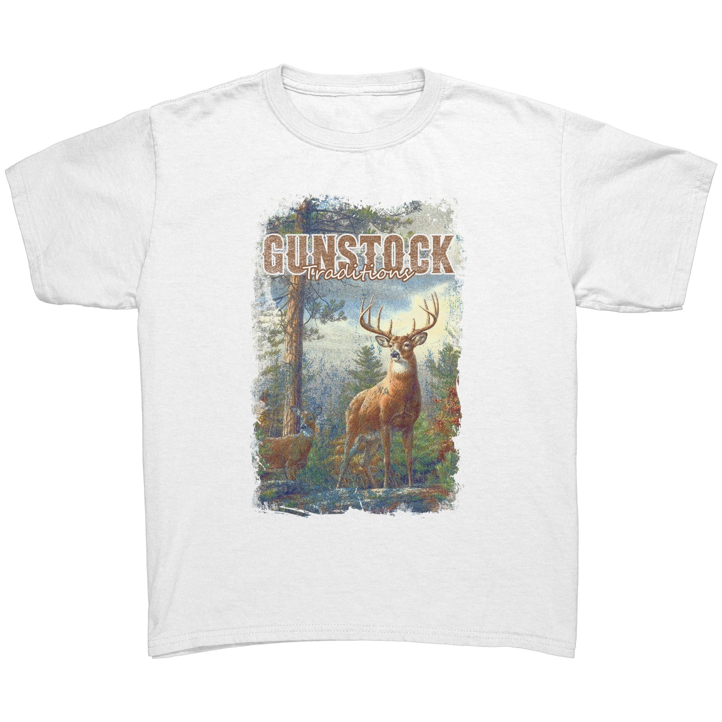 GST Deer Youth Logo Tee