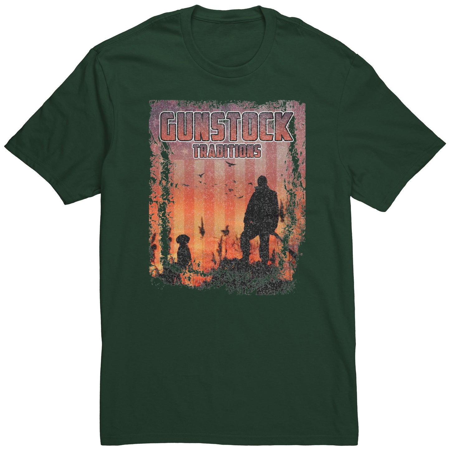 GST Hunting Flag Logo Tee