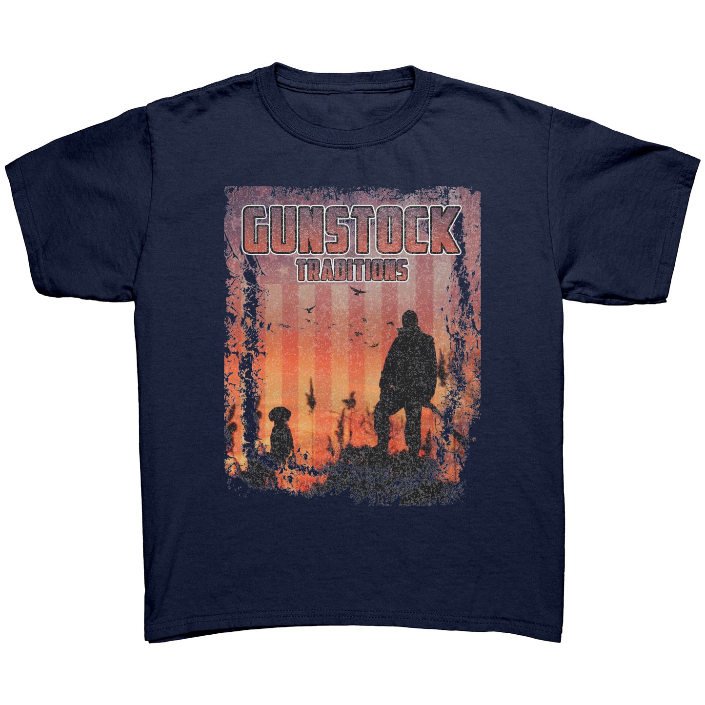 GST Hunting Flag Youth Logo Tee