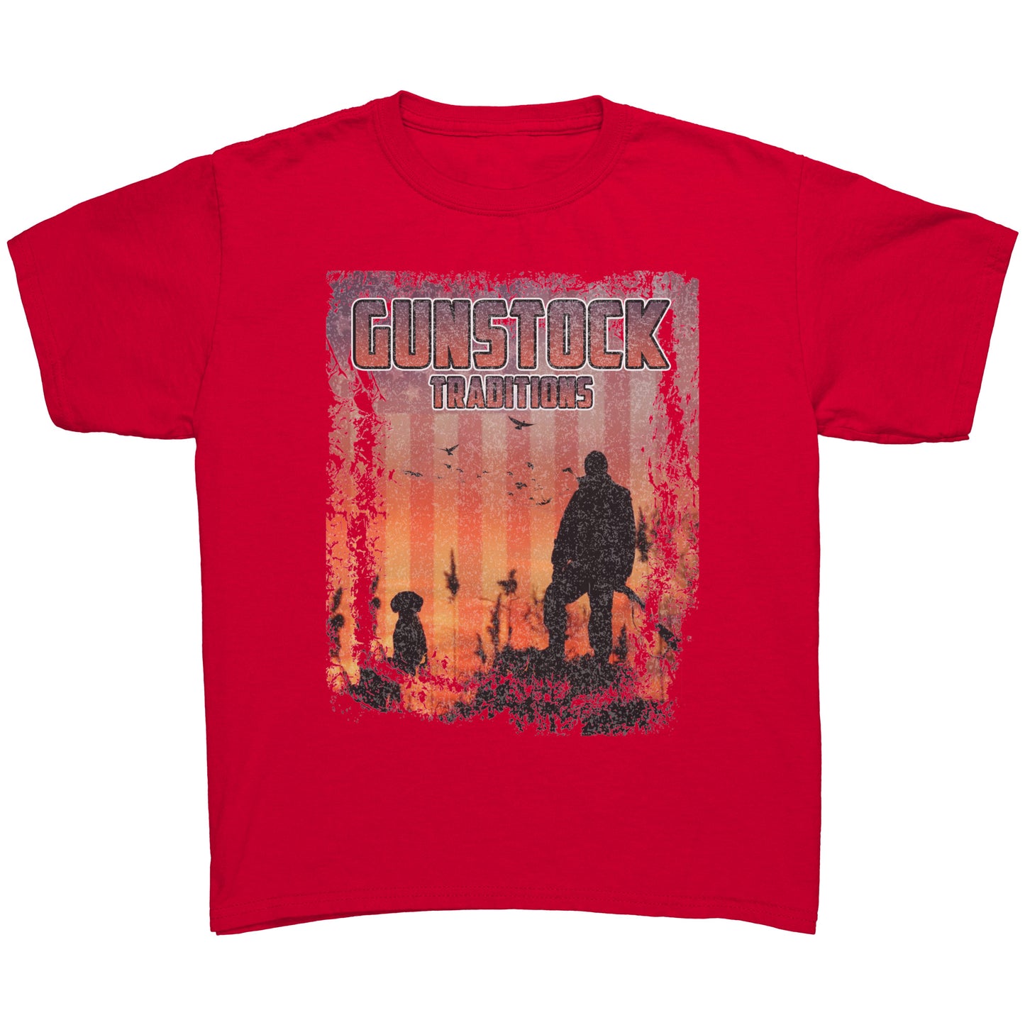 GST Hunting Flag Youth Logo Tee