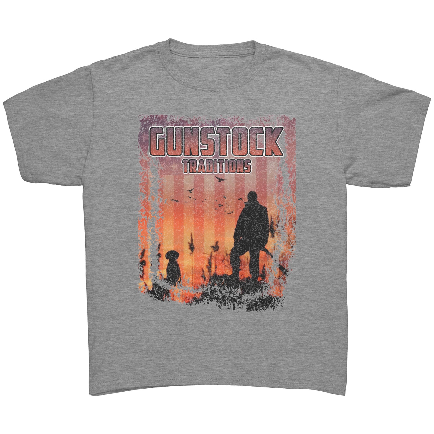 GST Hunting Flag Youth Logo Tee
