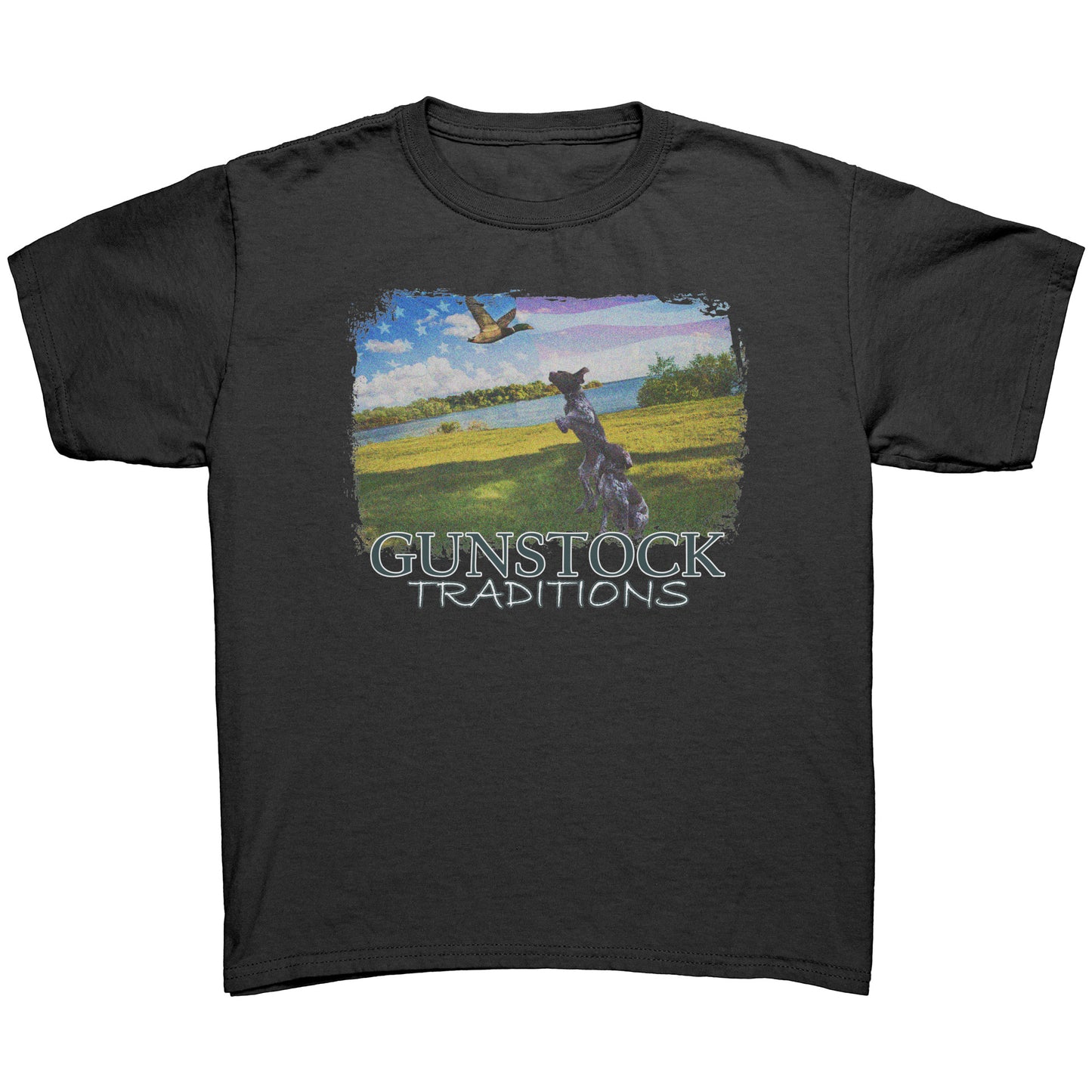 GST Jumping Dog Youth Logo Tee