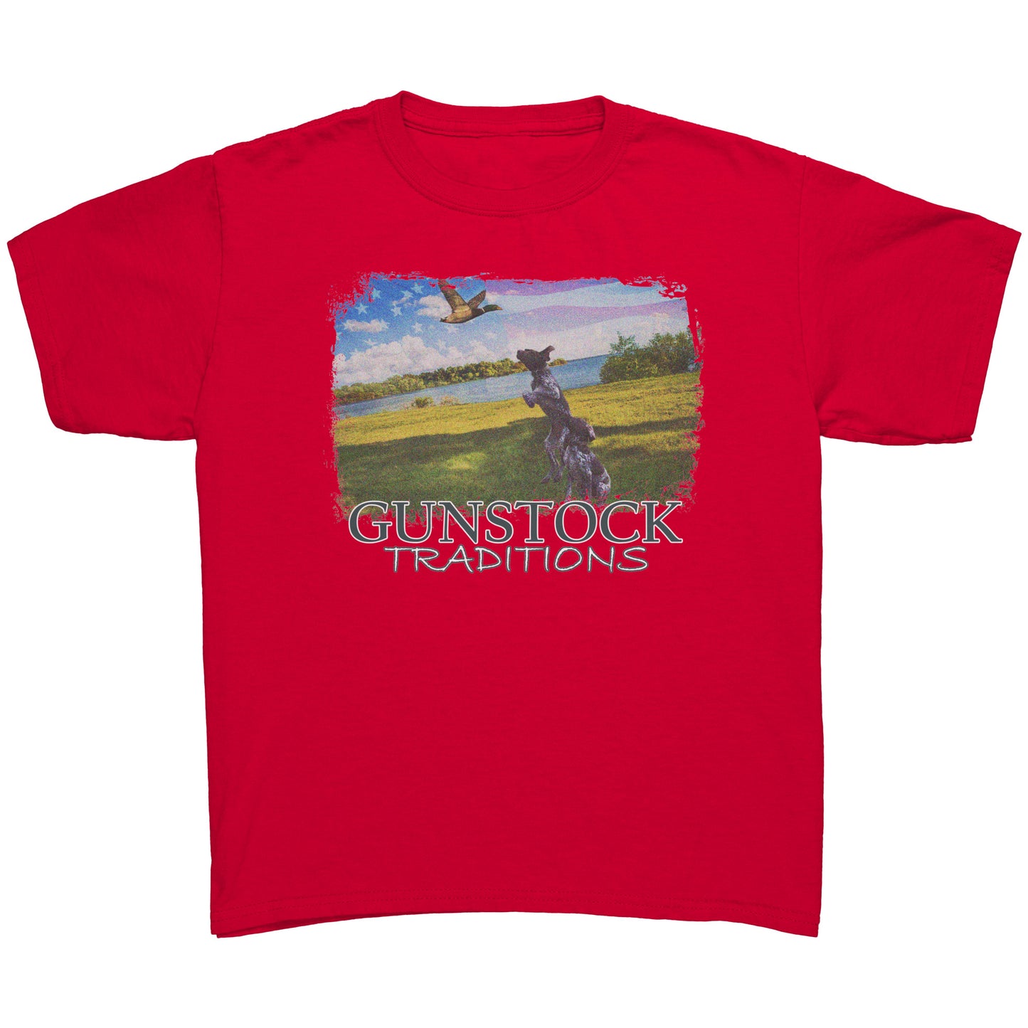 GST Jumping Dog Youth Logo Tee