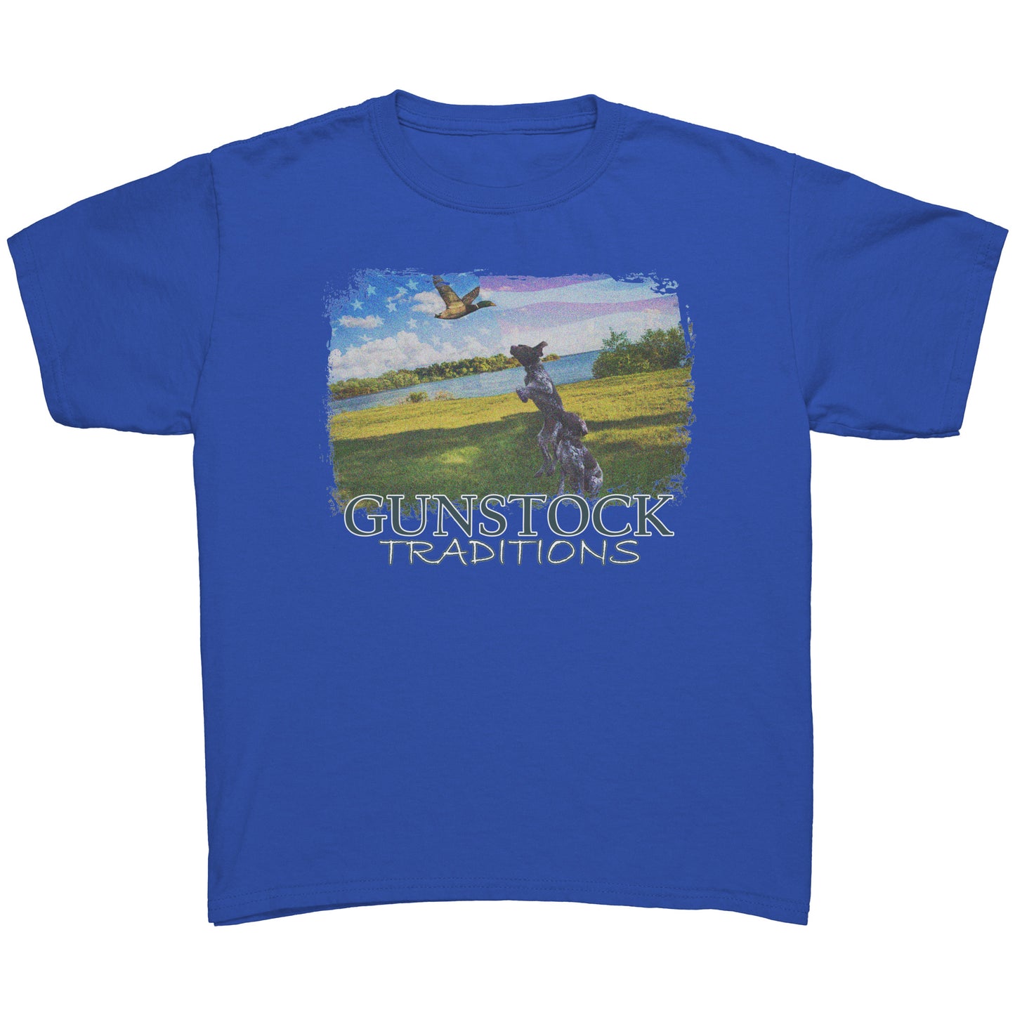 GST Jumping Dog Youth Logo Tee