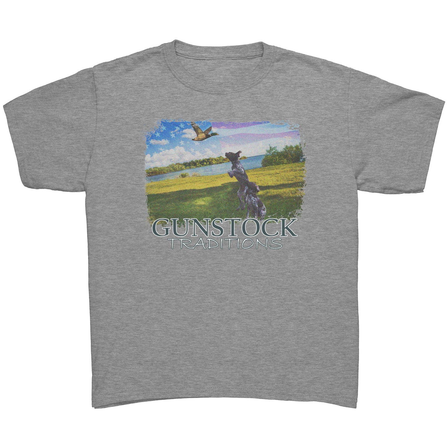 GST Jumping Dog Youth Logo Tee