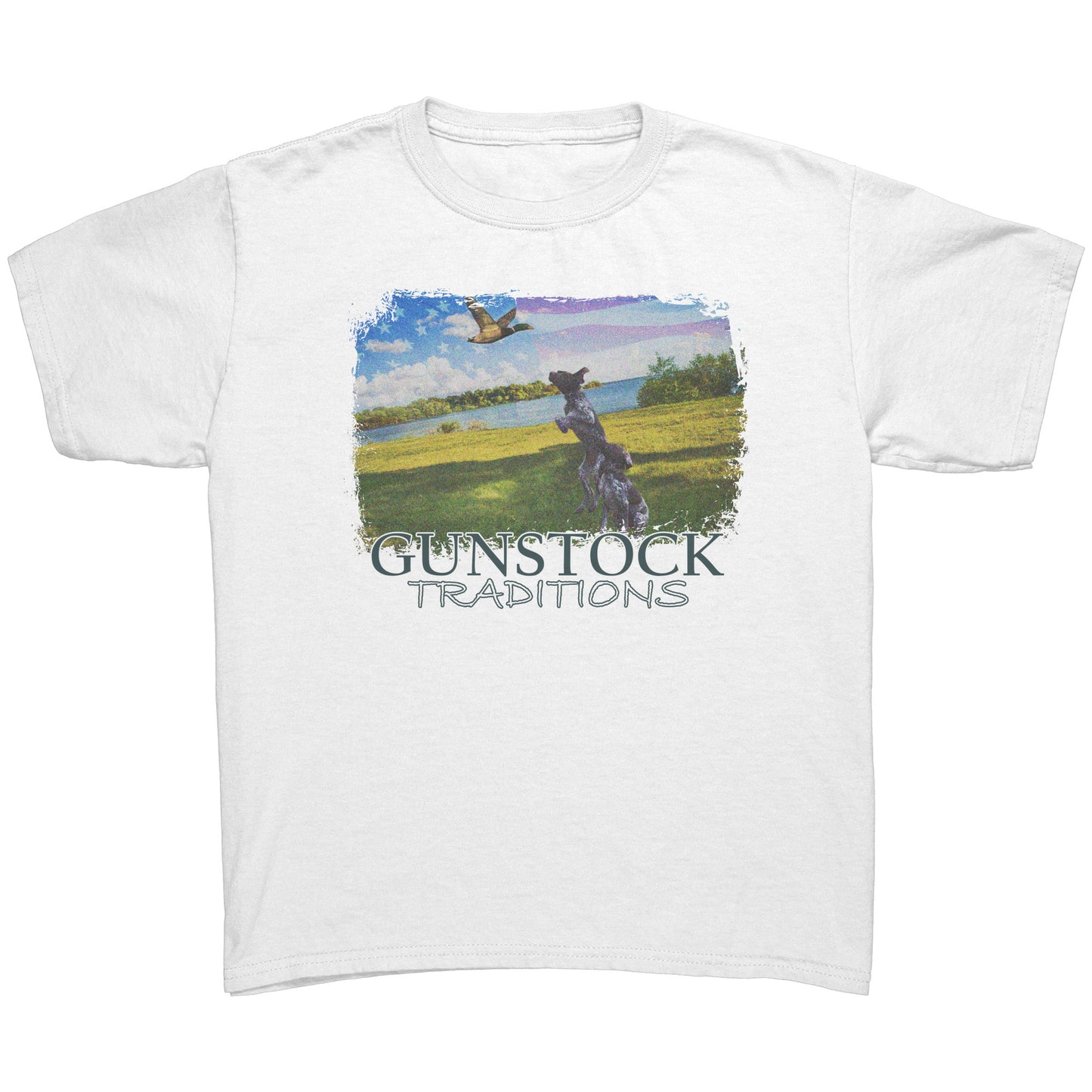 GST Jumping Dog Youth Logo Tee