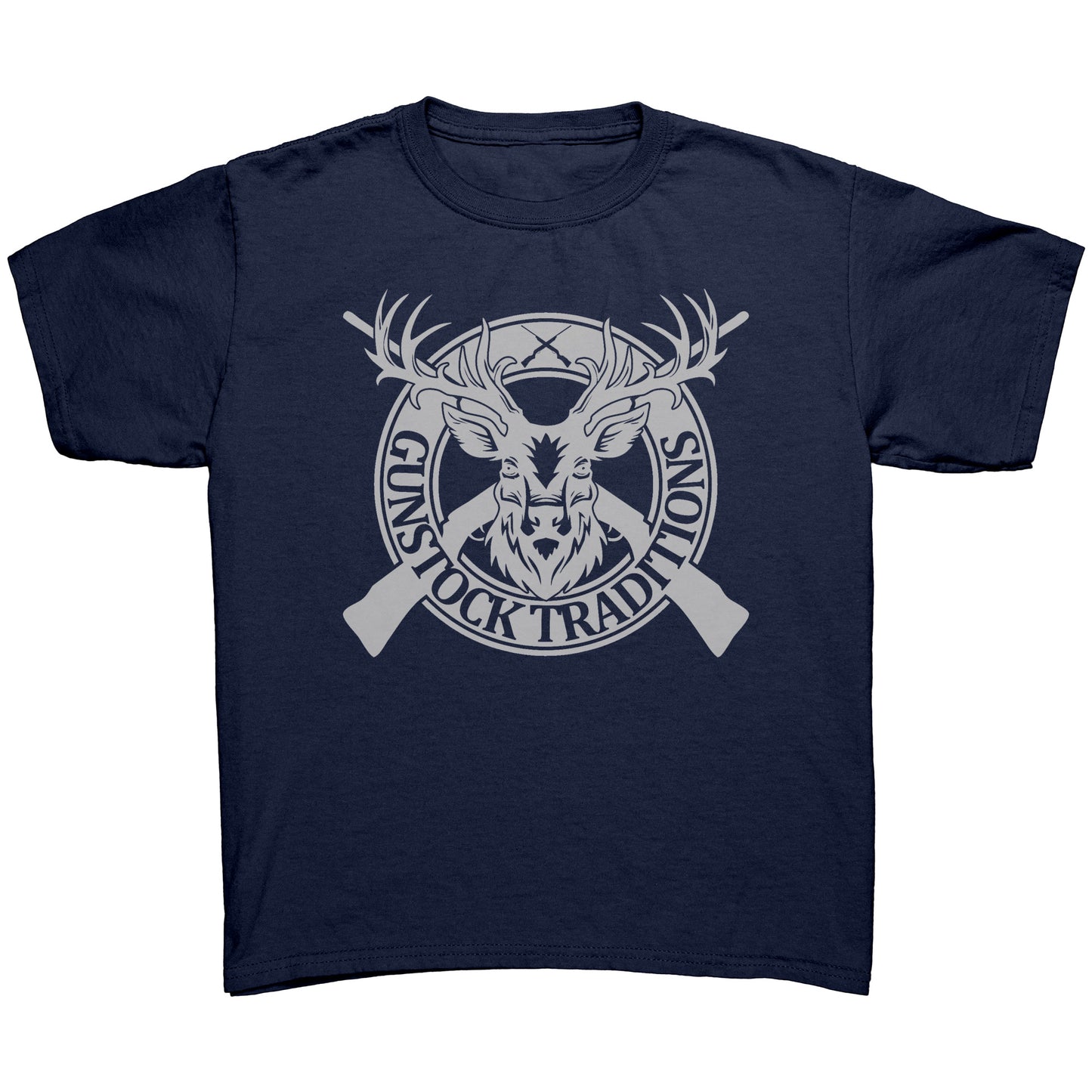 GST Mounted Youth Logo Tee