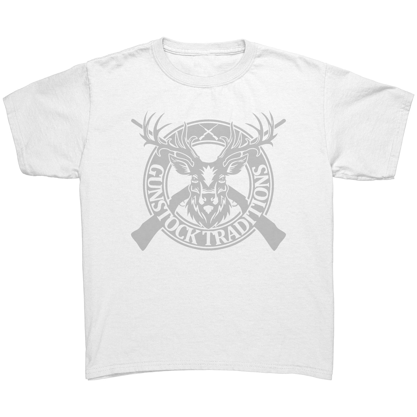 GST Mounted Youth Logo Tee