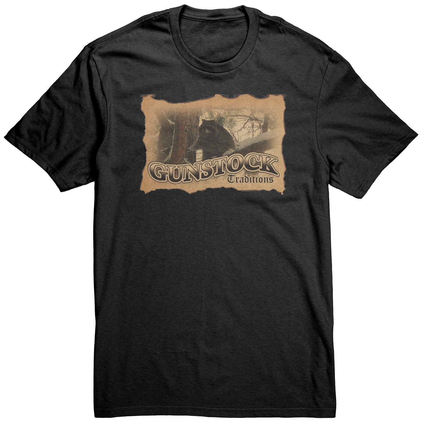 GST Racoon Stamp Logo Tee