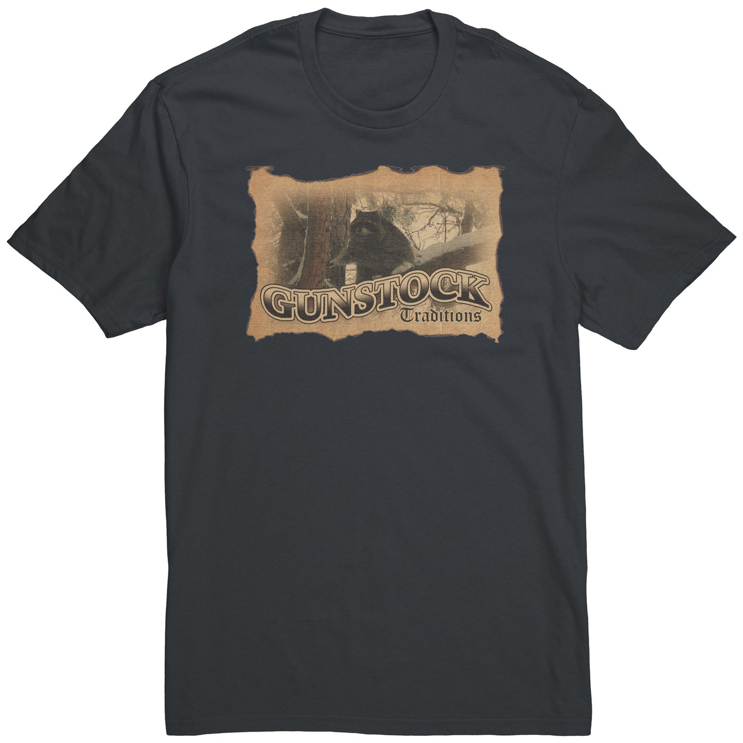 GST Racoon Stamp Logo Tee