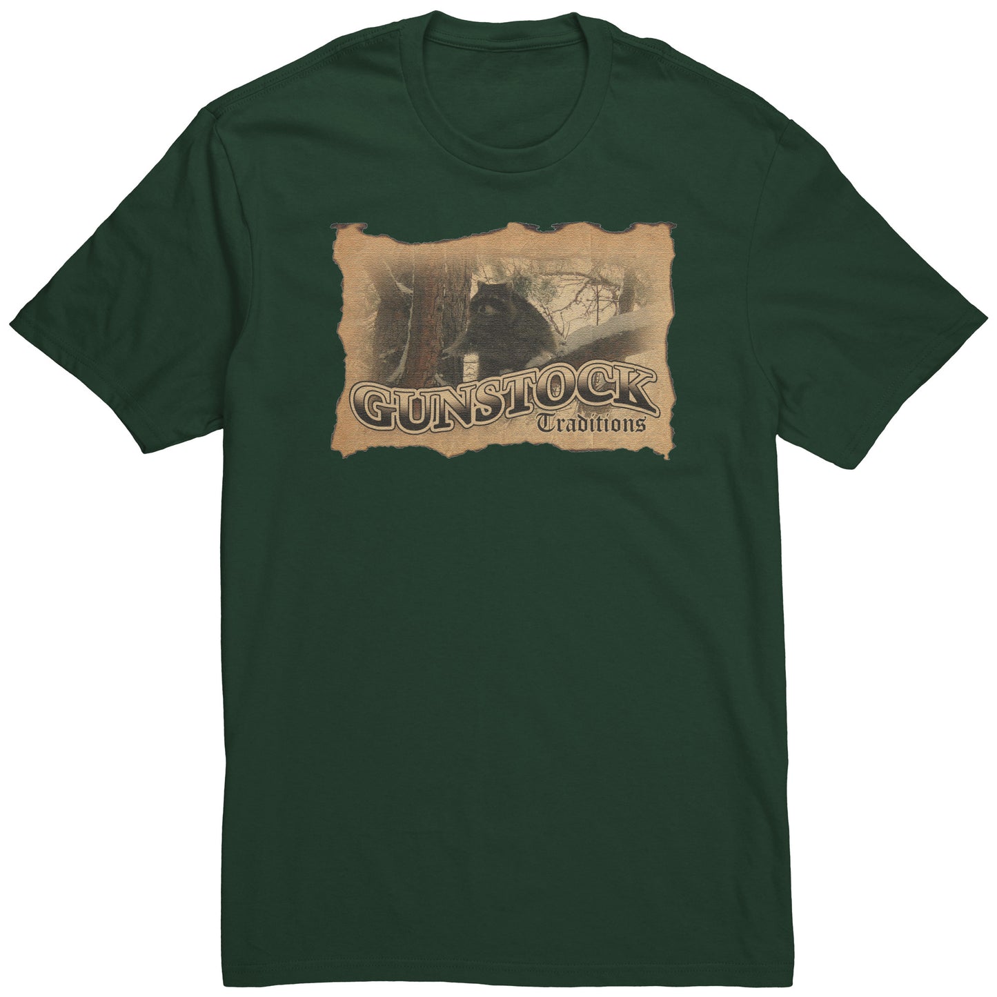 GST Racoon Stamp Logo Tee