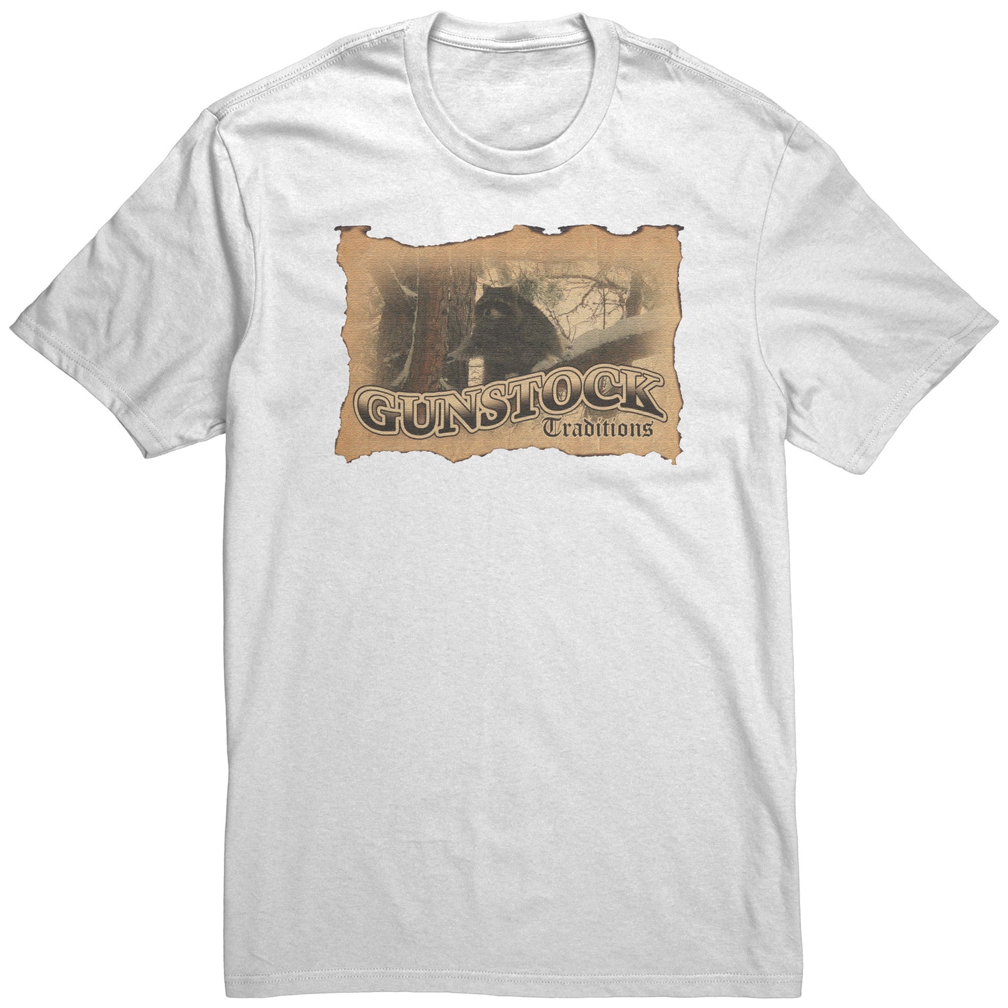 GST Racoon Stamp Logo Tee