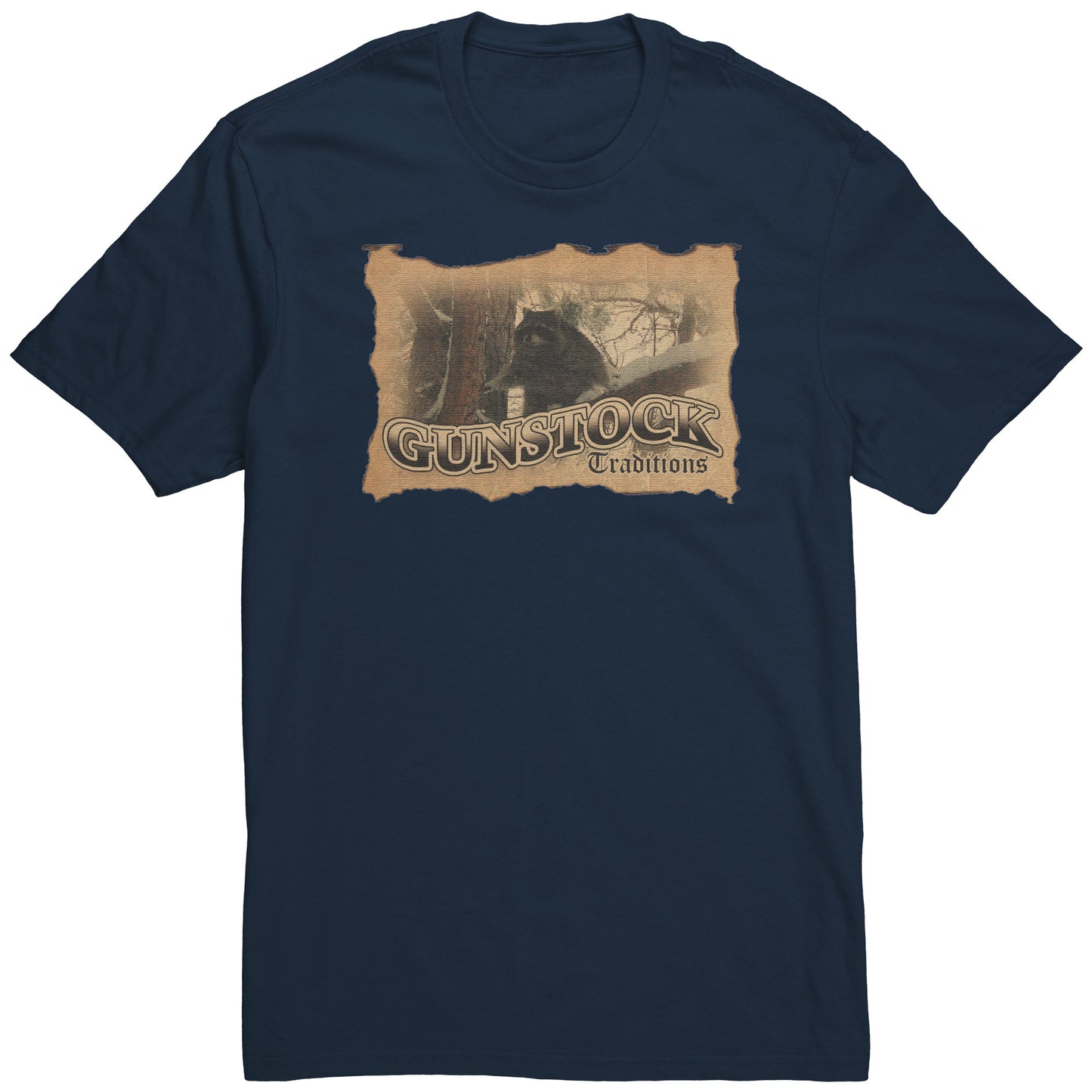 GST Racoon Stamp Logo Tee