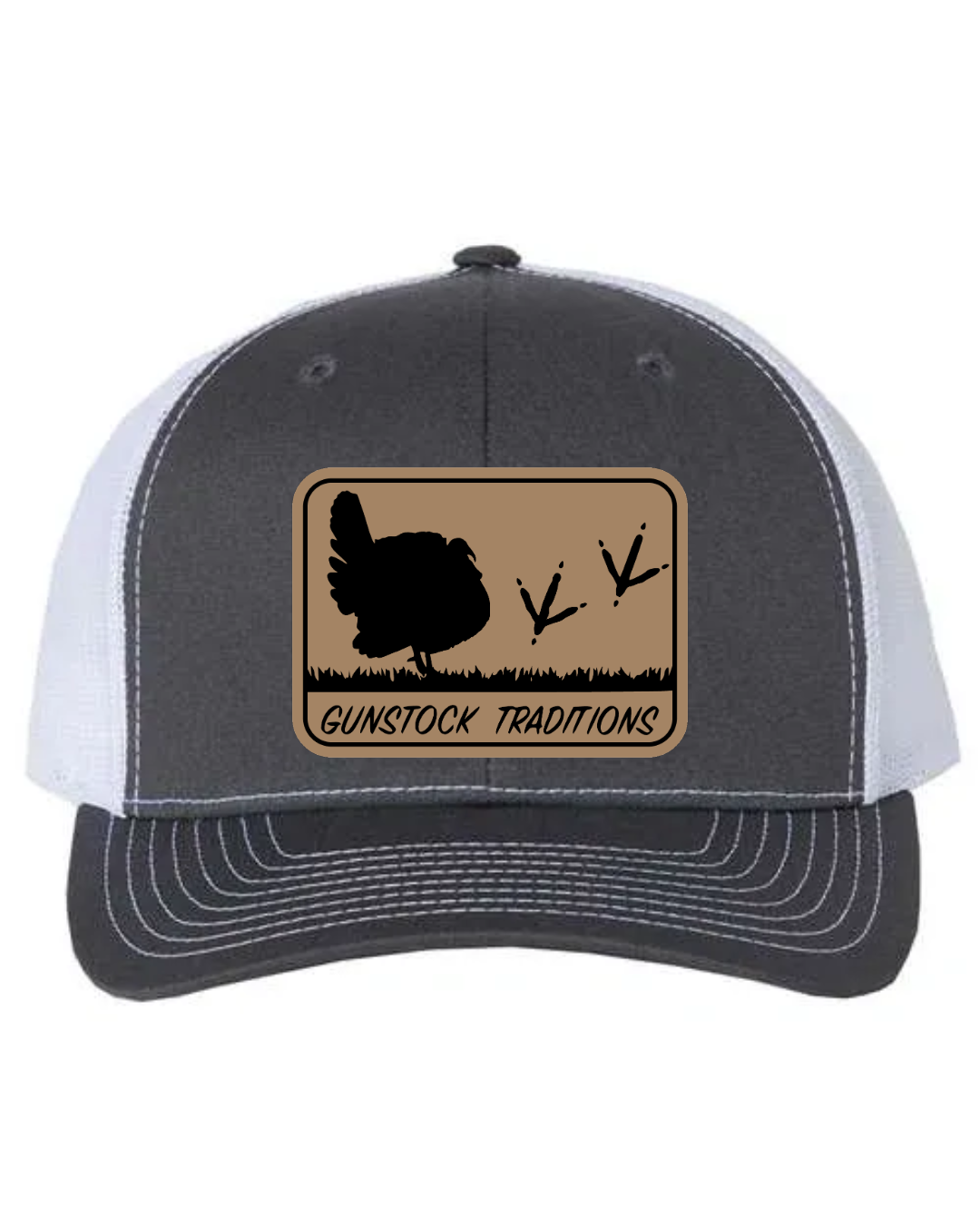 Struttin Leather Patch Richardson 112 Trucker Hat
