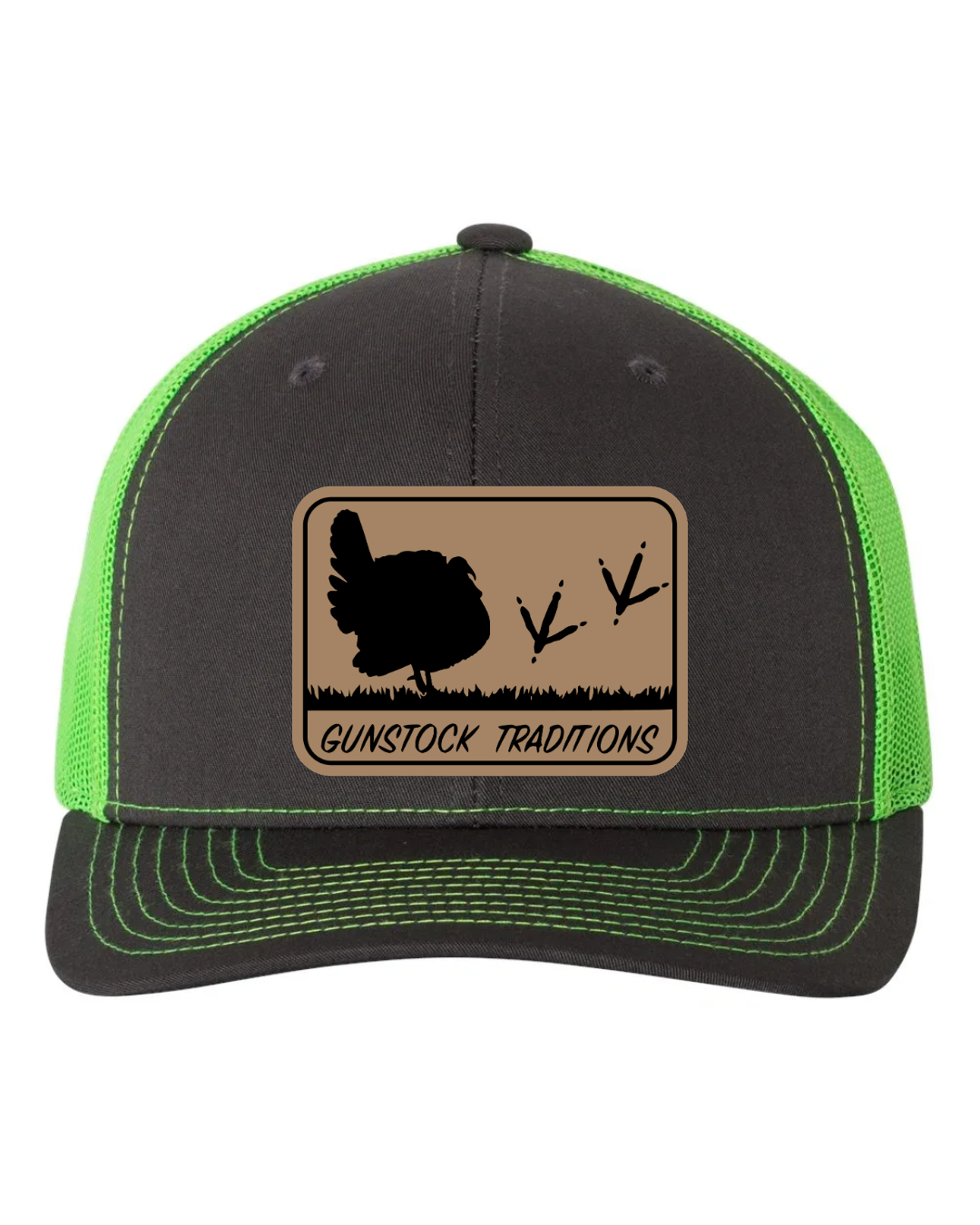 Struttin Leather Patch Richardson 112 Trucker Hat
