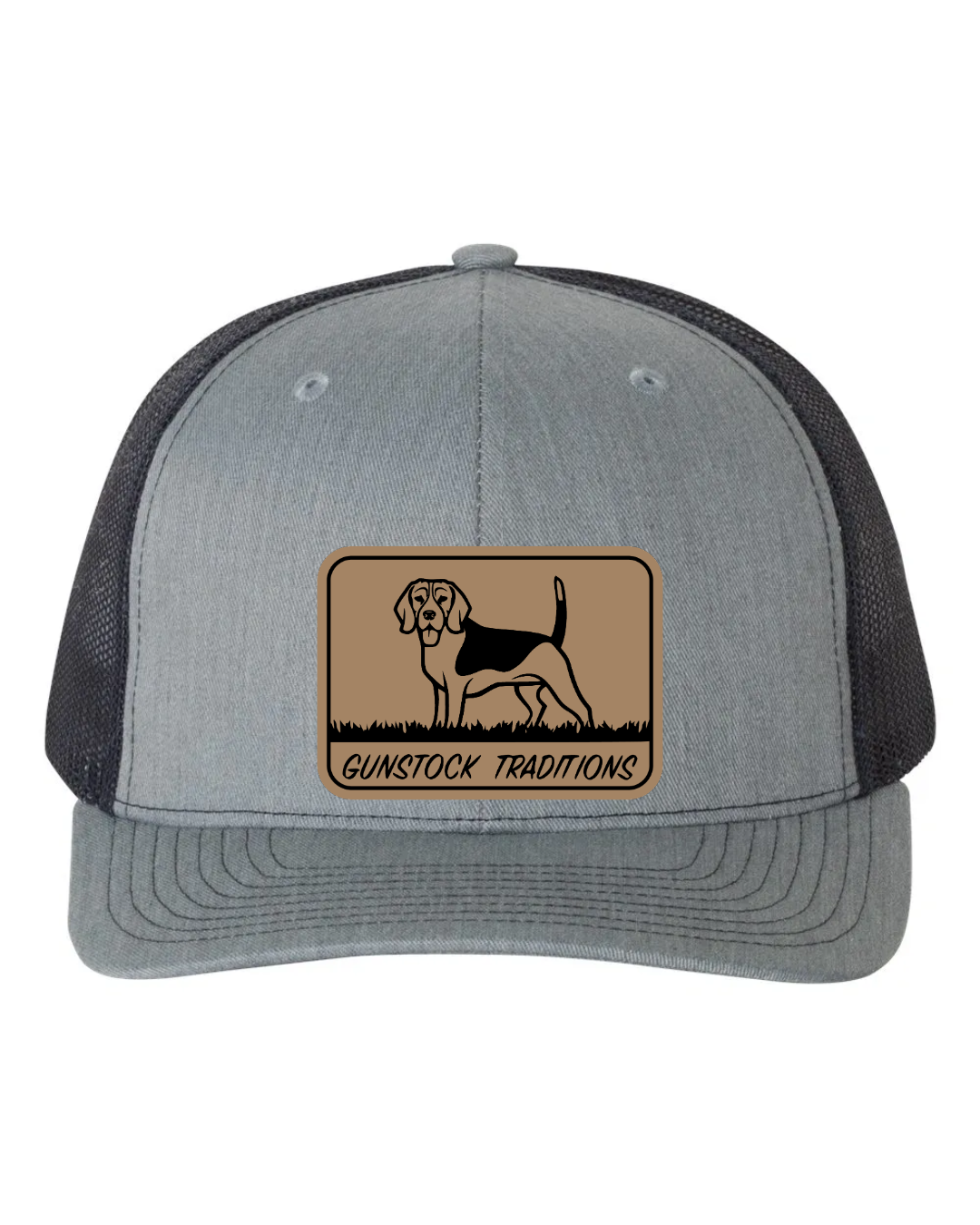 GST Beagle Leather Patch Richardson 112 Trucker Hat