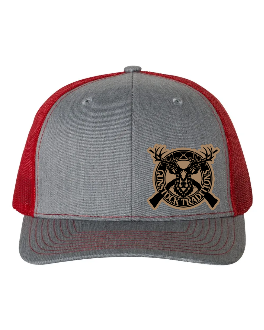 GST Mounted Leather Patch Richardson 112 Trucker Hat