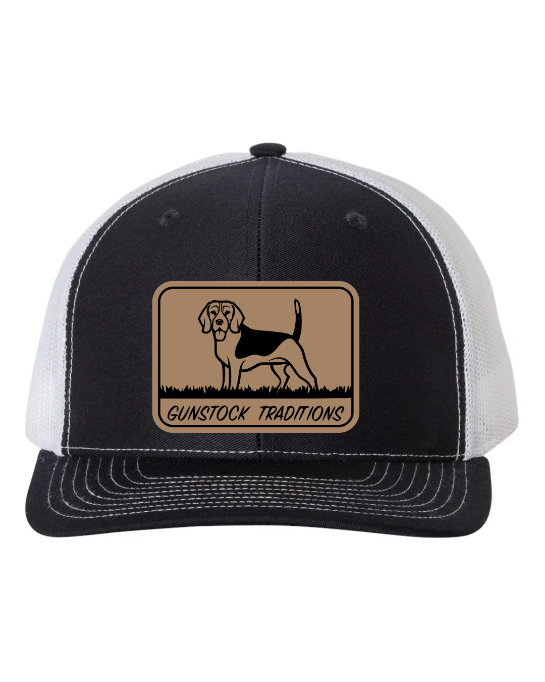 GST Beagle Leather Patch Richardson 112 Trucker Hat