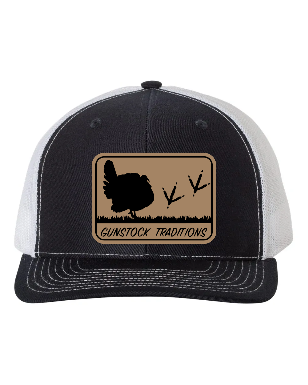 Struttin Leather Patch Richardson 112 Trucker Hat