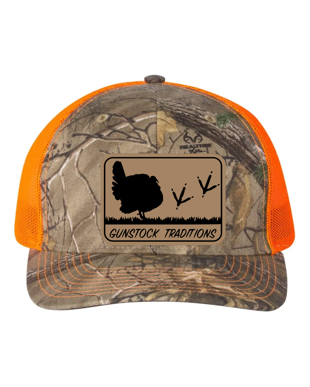 Struttin Leather Patch Richardson 112 Trucker Hat